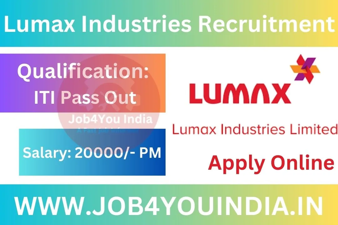 Lumax Industries Recruitment 2023