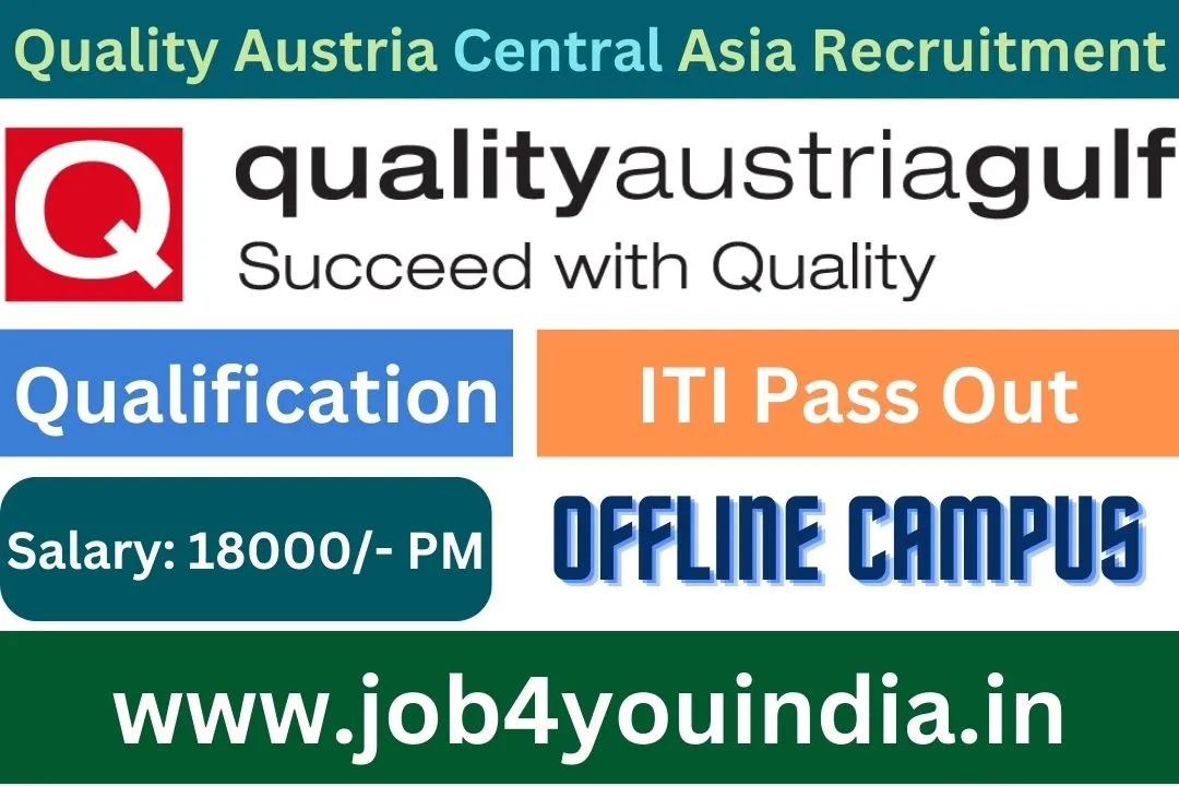 Quality Austria Central Asia Recruitment 2023